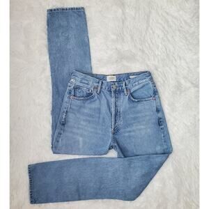 Citizens Of Humanity Light Blue Straight Leg Jeans